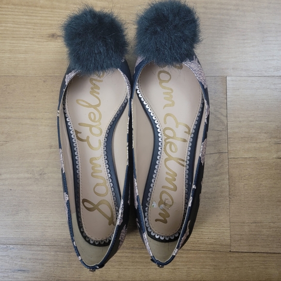Sam Edleman Raddie Pointed Toe with PomPom - Picture 13 of 16